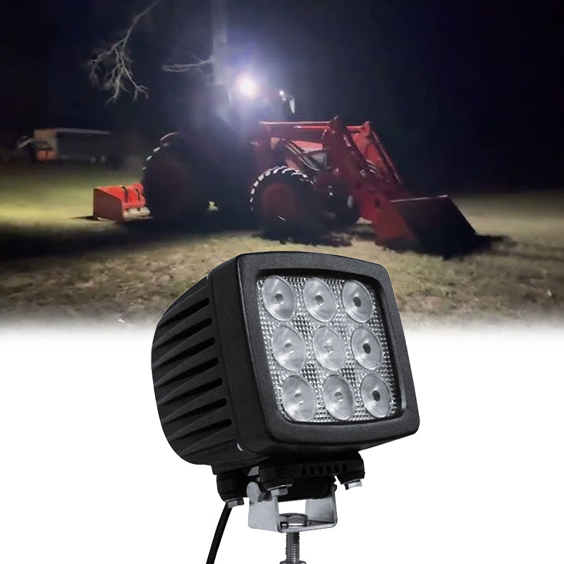 Durable aluminium die-cast LED work light housing