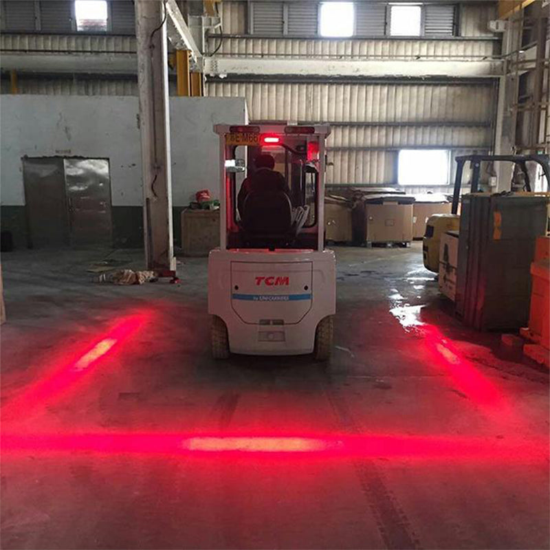 Heavy-duty safety light for material handling vehicles