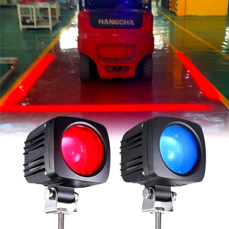 Forklift Warning Light – Safety Zone Projector for Warehouses