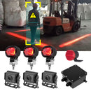 Forklift Proximity Alarm System with Voice & Red Line Alert