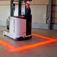 Forklift Warning Light – Safety Zone Projector for Warehouses