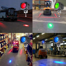 Forklift Safety LED Spotlight – Red & Blue Beam Warning Light