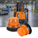 Amber magnetic warning light for vehicle roof