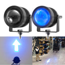 Blue LED arrow beam for forklift and warehouse safety
