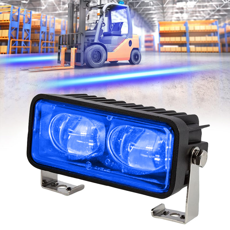 LED Linear Forklift Warning Light – Red/Blue Safety Line
