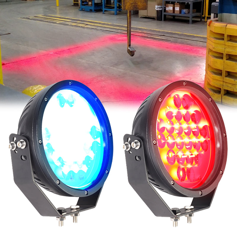 Bright LED floodlight for port and cargo areas