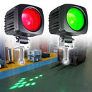 Bright blue LED arrow showing forklift travel direction