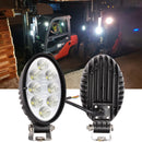 Bright forklift LED lights used during night loading