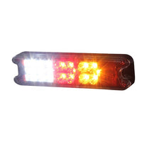 Close-up of heavy-duty LED forklift tail light unit