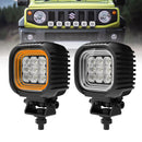 Dual-color halo light for trucks and UTVs