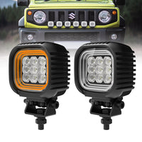 Dual-color halo light for trucks and UTVs