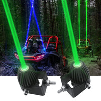 Durable aluminium housing laser light for off-road vehicles