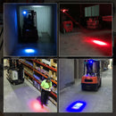 Forklift safety light with 9 bright LED bulbs