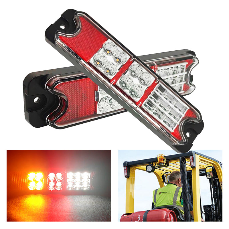 LED Forklift Tail Lights – Universal Safety Rear Light Kit