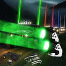 Green LED off-road whip light for rugged adventure

