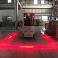Heavy-duty safety light for material handling vehicles

