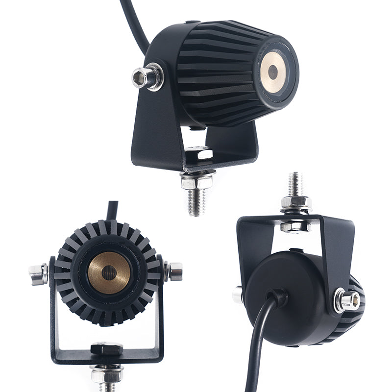 Industrial laser light close-up product view