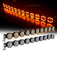 Jeep equipped with led driving lights automotive for off-road adventure