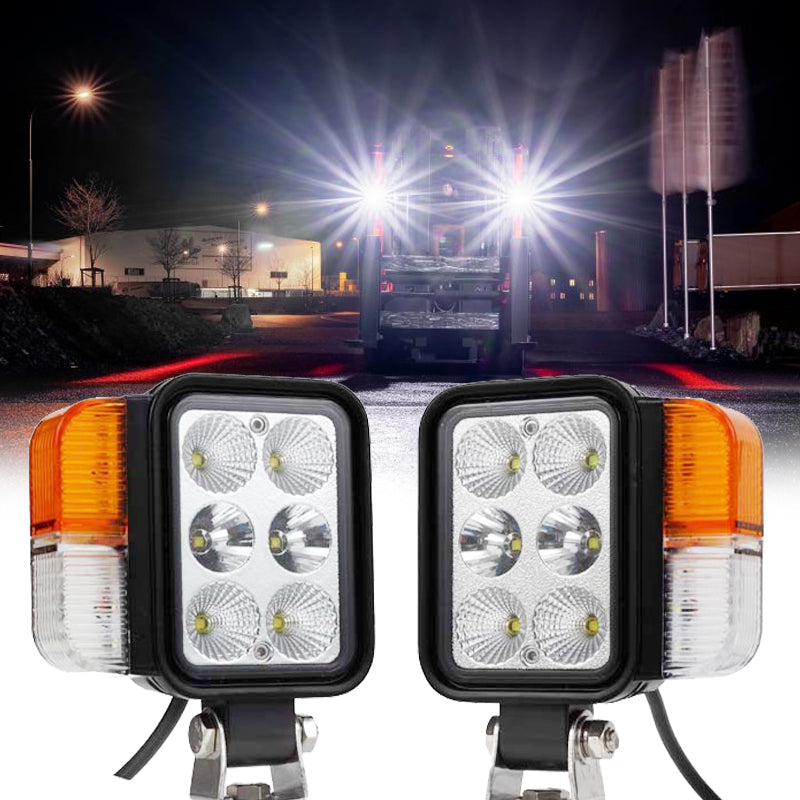 LED position light and turn signal combo