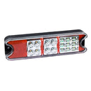 LED rear light mounted on yellow propane forklift