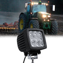 LED work light with pencil beam for long-distance visibility