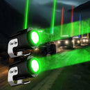 Off-road laser whip light for trail driving