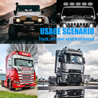 Powerful LED truck lights designed for safety and visibility