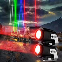 Rugged green laser marker for 4x4s and Jeeps