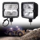 Turn signal and position light integrated in snow plow light