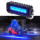 Warehouse forklift light with clear projected lines