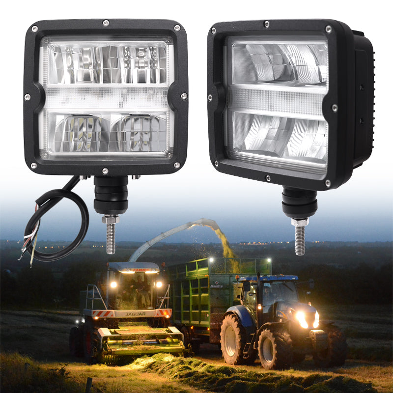 Waterproof IP67 rated LED snow headlight