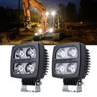 Waterproof LED work light for industrial use