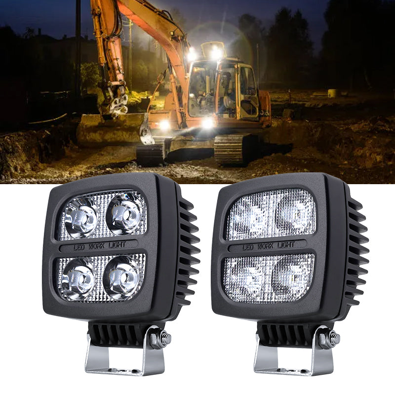 Waterproof LED work light for industrial use