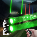 White off-road LED signal light for UTV and ATV