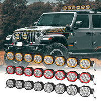  auxiliary lights for trucks and 4x4 vehicles