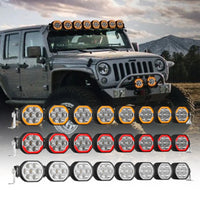 best offroad lights with multiple round modules