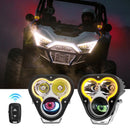 devil eyes light with remote control for 4x4 trucks