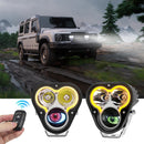 led driving light with halo